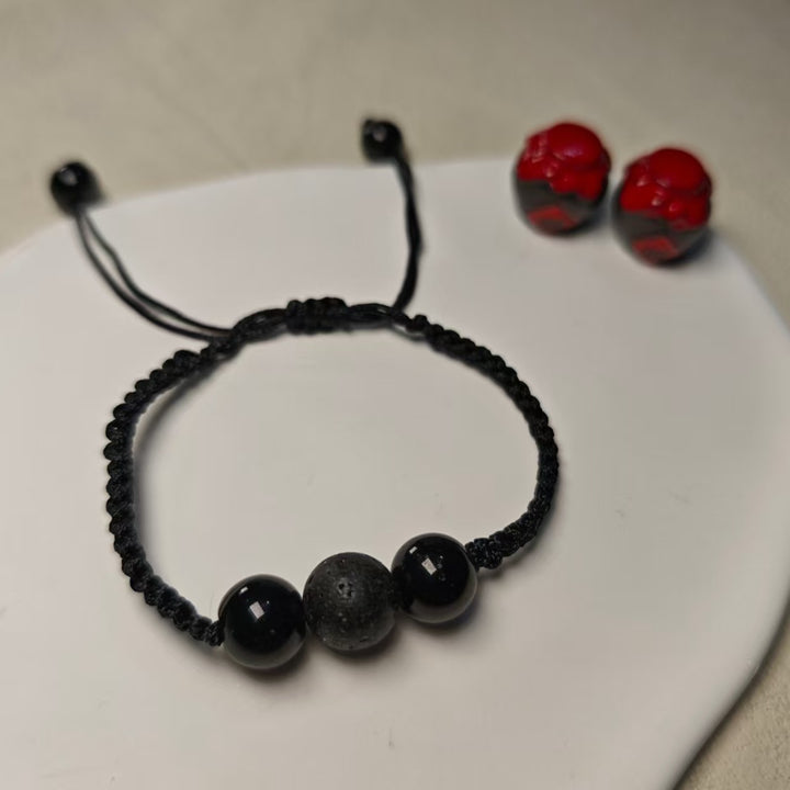 Adjustable Lava Stone Bracelet Bowlift