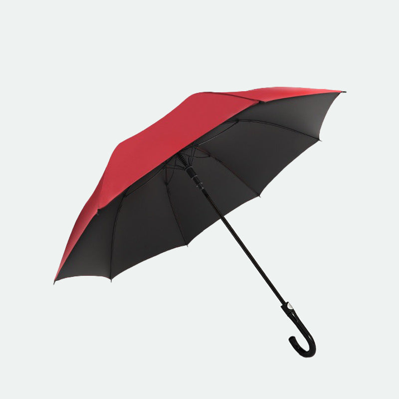 Women Folding Umbrella with Double Fabric Protection Bowlift