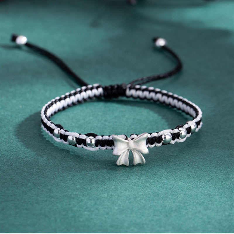 Adjustable Bow Charm Bracelet Bowlift