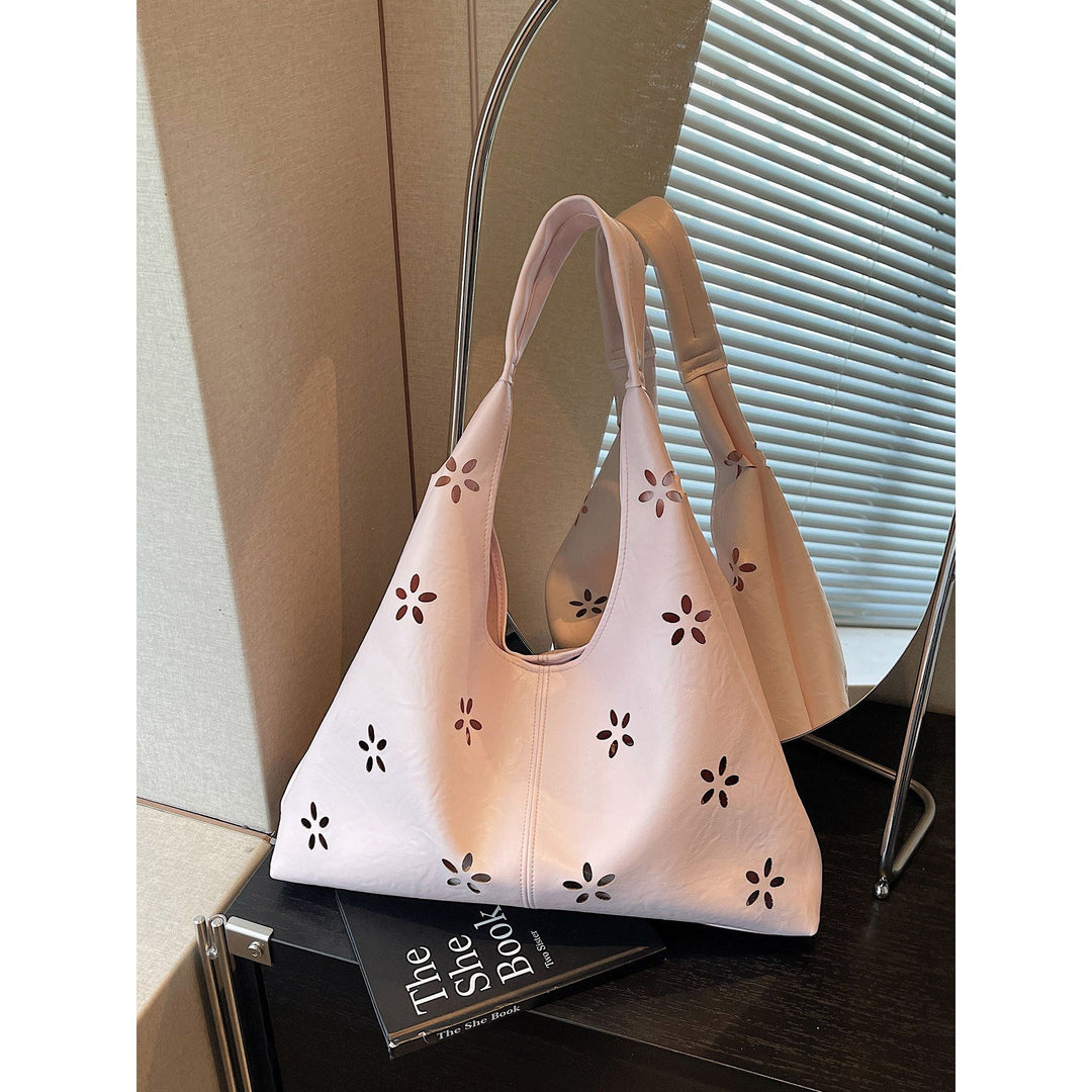 Floral Cut-Out Hobo Bag Bowlift