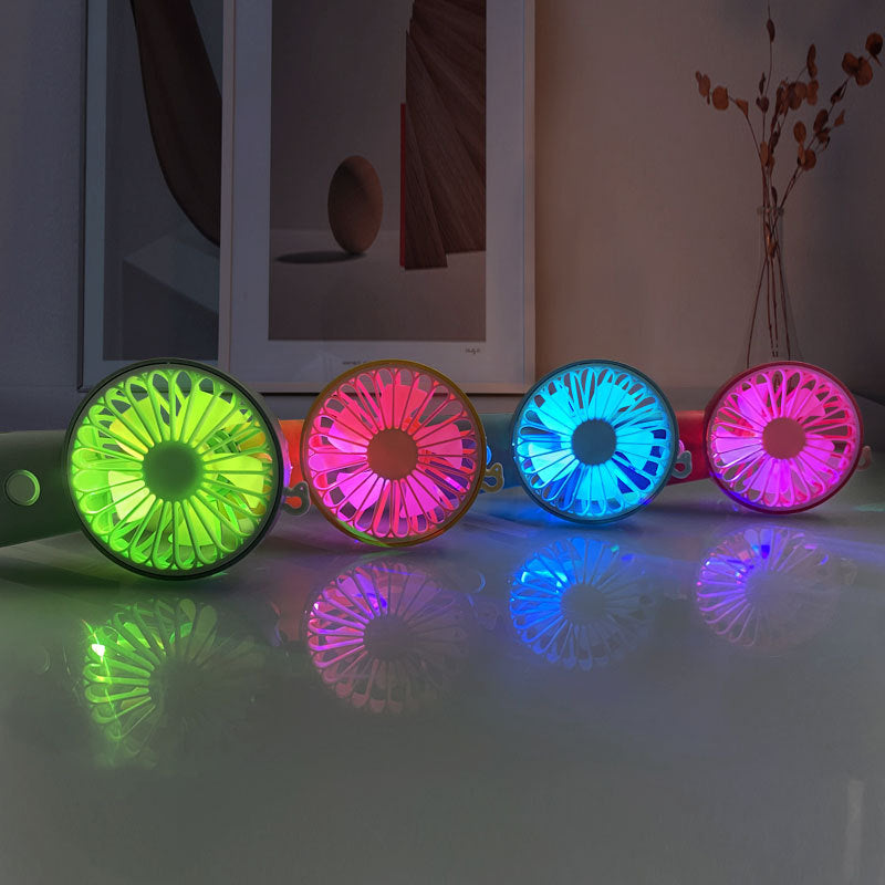 Unisex Portable Mini Fan with USB Connection and Ergonomic Design Bowlift