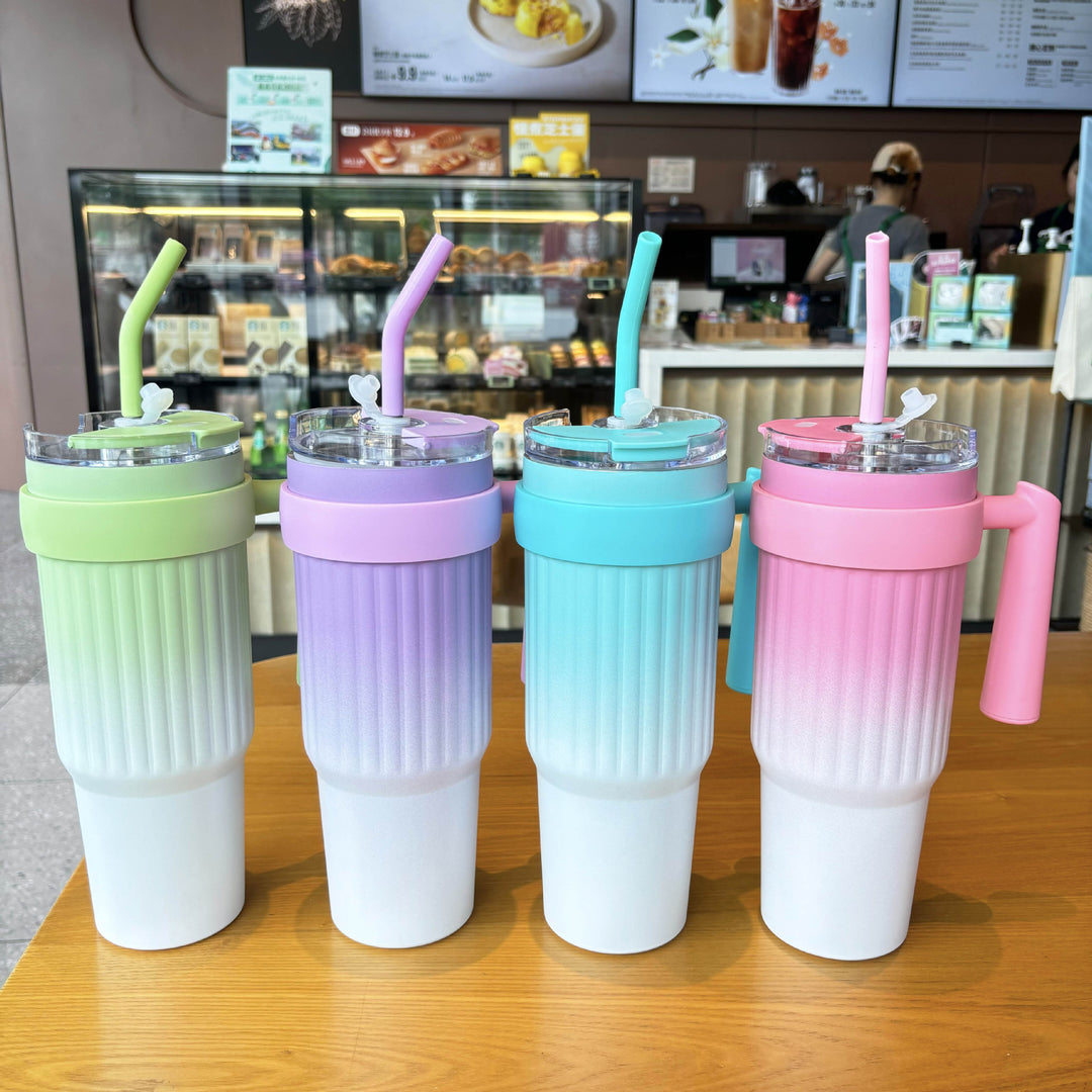 Ladies multifunctional drink bottle with practical carrying handle Bowlift