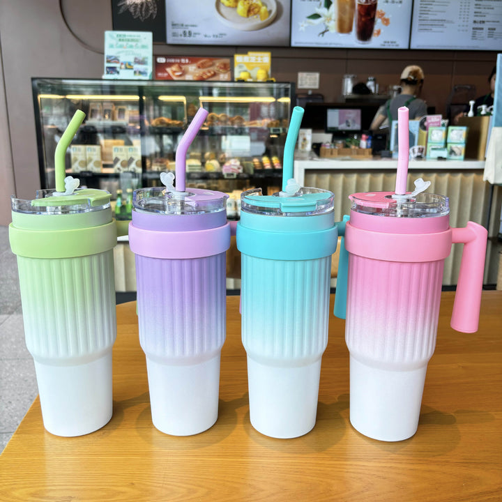 Ladies multifunctional drink bottle with practical carrying handle Bowlift