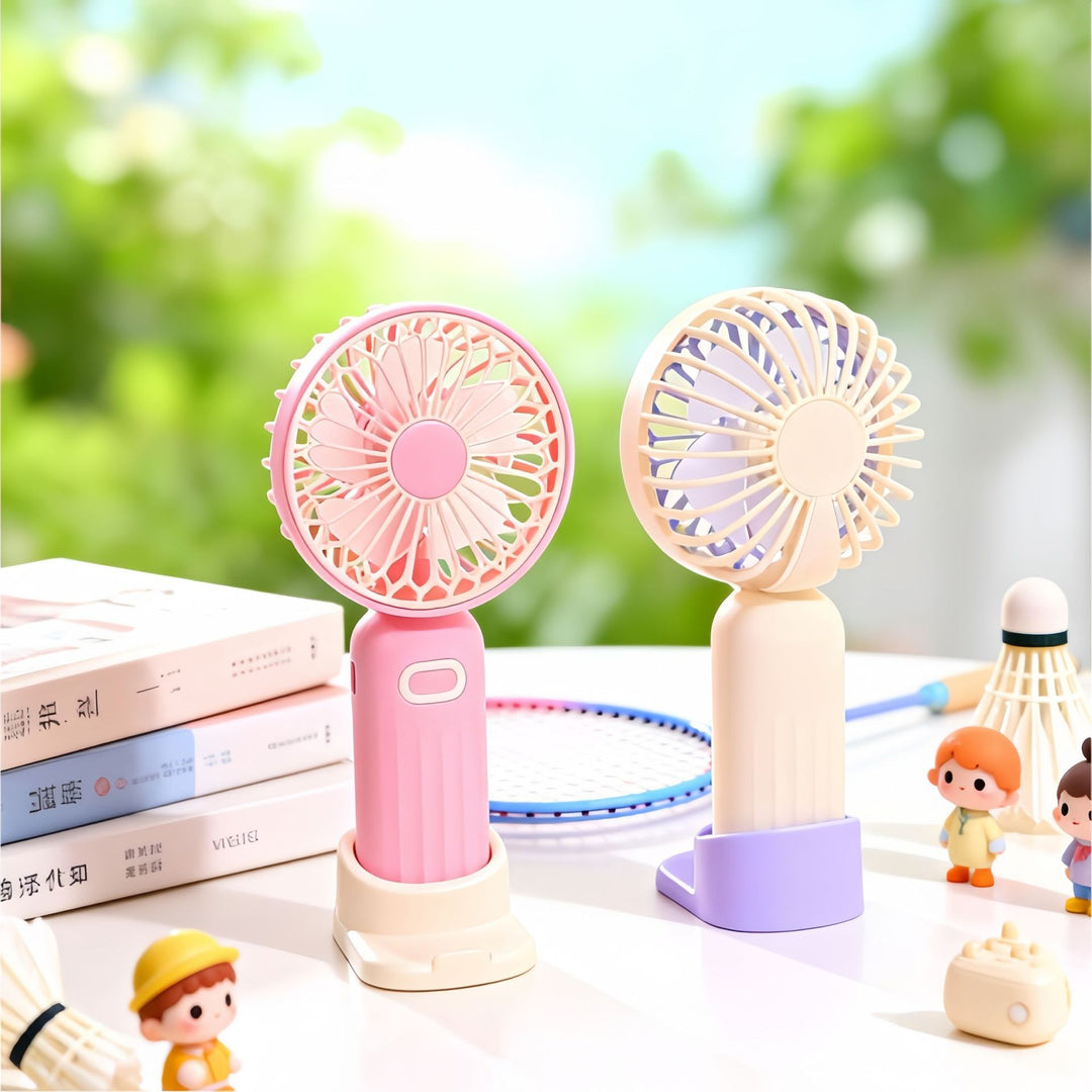Women's Portable Spray Fan with USB Connection Bowlift