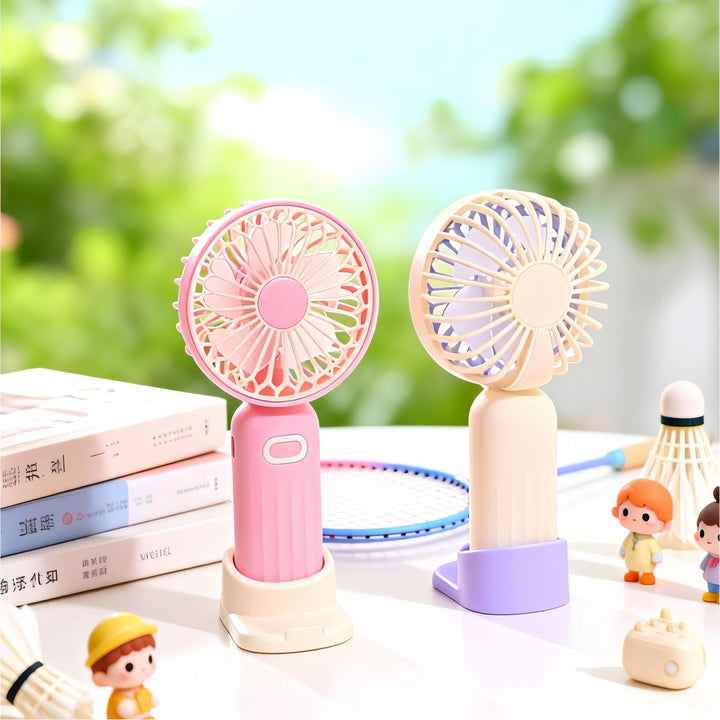 Women's Portable Spray Fan with USB Connection Bowlift