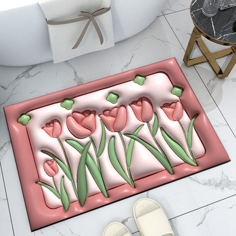 Home Decorative Bath Mat Bowlift