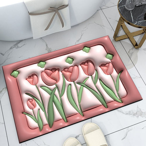 Home Decorative Bath Mat Bowlift