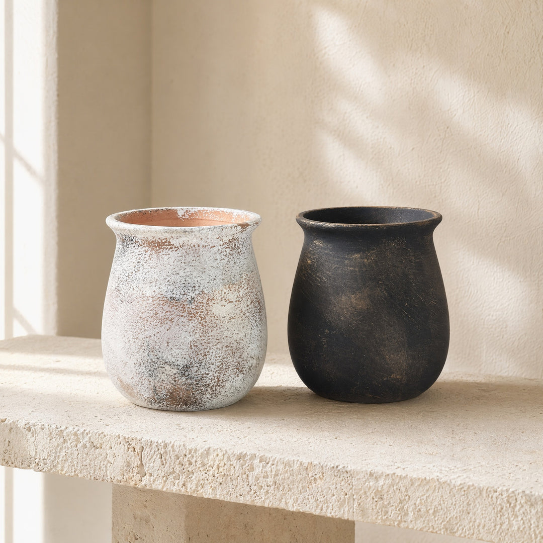 Rustic Handmade Ceramic Pot Bowlift