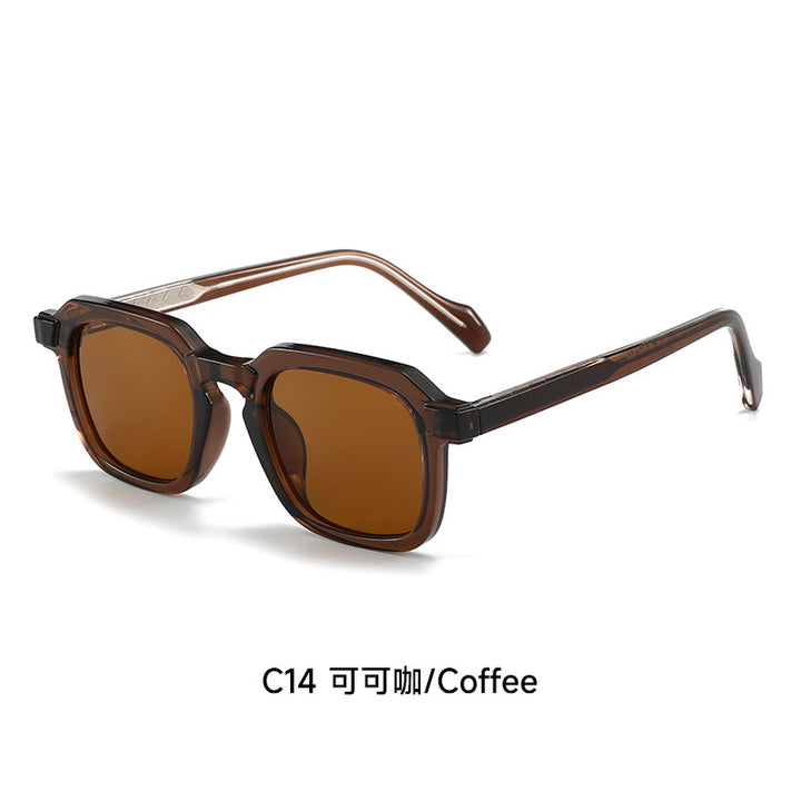 Women's modern, geometric sunglasses with stylish, sturdy frame Bowlift