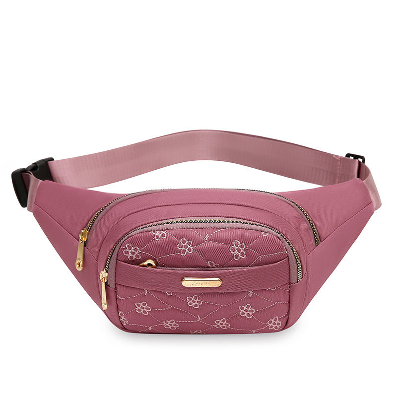 Elegant Floral Designed Belt Bag Bowlift