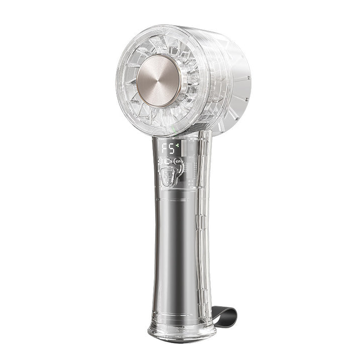 Unisex High-Efficiency Rechargeable Handheld Fan Bowlift