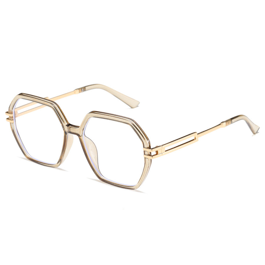Women's fashionable sunglasses in avant-garde hexagon design Bowlift