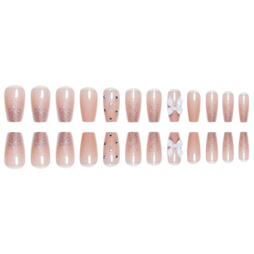 Elegant Press-On Nail Art Extensions Bowlift
