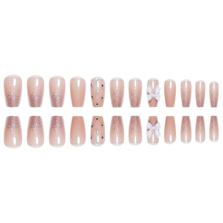 Elegant Press-On Nail Art Extensions Bowlift