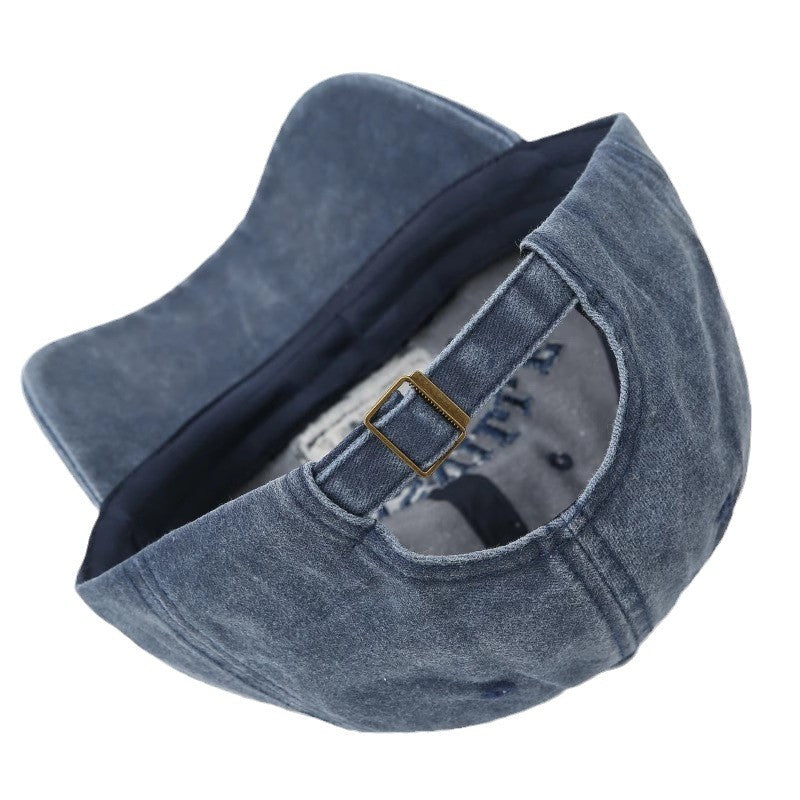 Men's Vintage-Inspired Distressed Baseball Cap Bowlift 1784188194