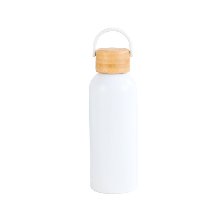 Women elegant and practical insulated bottle with bamboo lid Bowlift