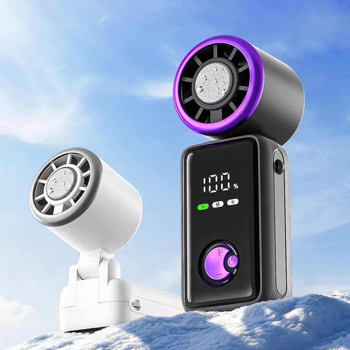 Women Portable Mini Air Circulator with Precise Speed Control Bowlift