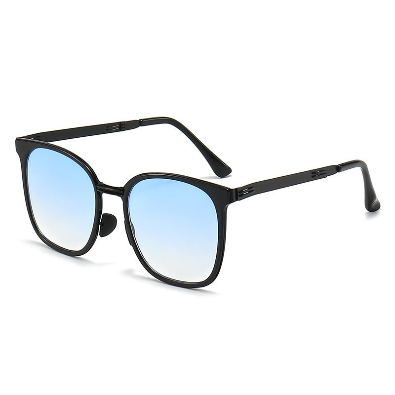 Oversized Gradient Square Sunglasses
