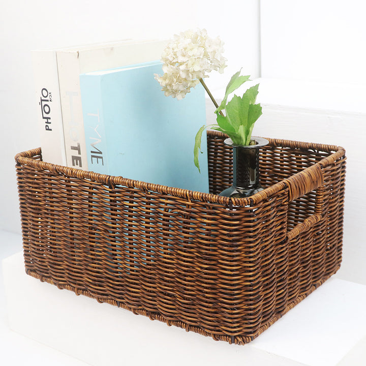 Handwoven storage basket Bowlift