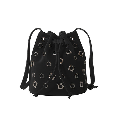 Stylish Drawstring Bucket Bag