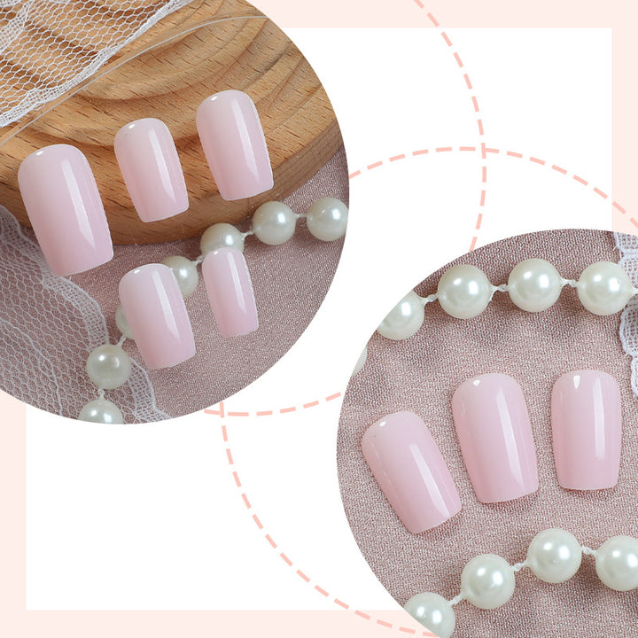 Premium Full Coverage Press-On Nail Set Bowlift