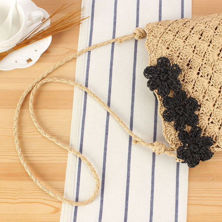 Handmade tote bag with floral accents Bowlift