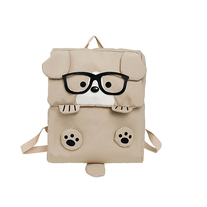 Backpack in Creative Dog Design with Funny Details Bowlift