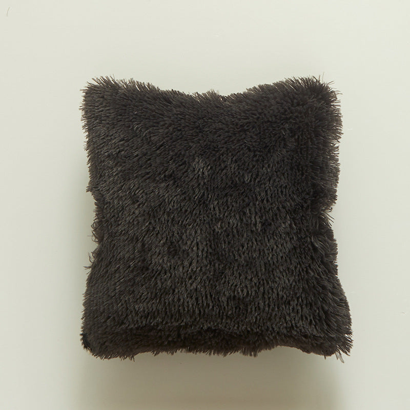Plush Soft Texture Decorative Cushion