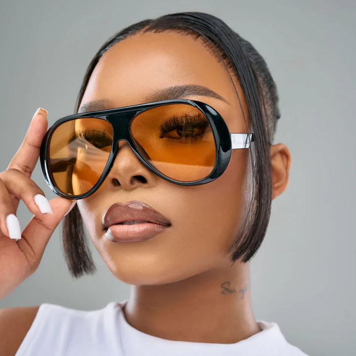 Ladies fashionable pilot sunglasses Bowlift
