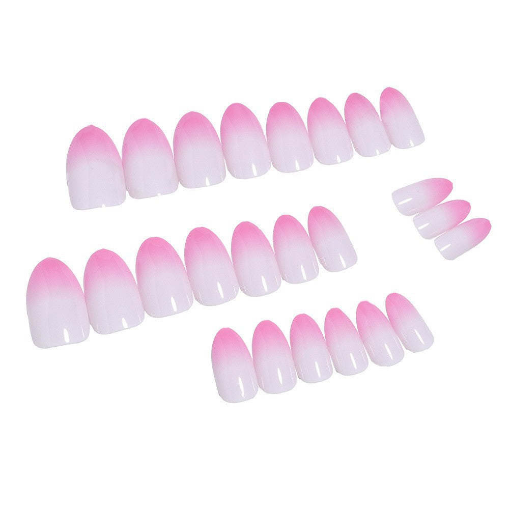 Natural Glossy Press-On Nail Tips Bowlift