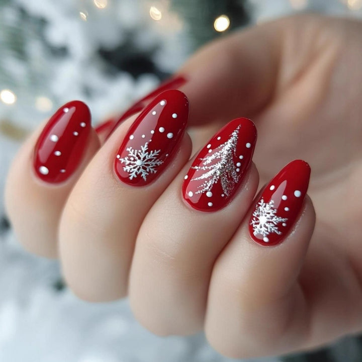 Artificial Nails in Modern Tribal Design Bowlift