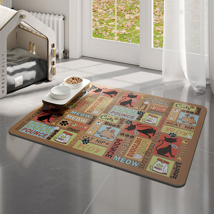 Playful Pet Lounge Mat Bowlift