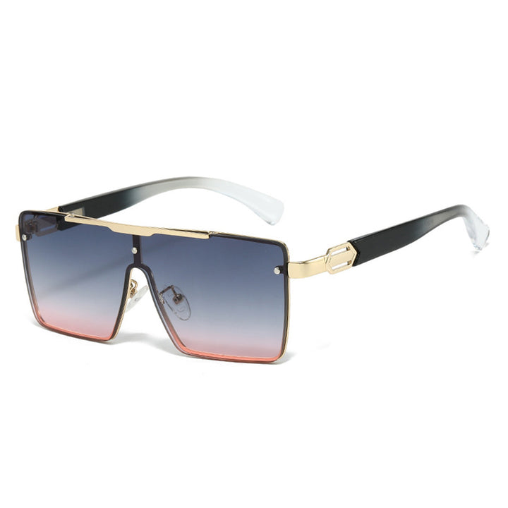 Women Fashionable Oversized Sunglasses in Exclusive Tortoiseshell Design Bowlift