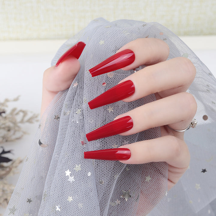 Elegant Long Stiletto Press-On Nails Bowlift 1789085622
