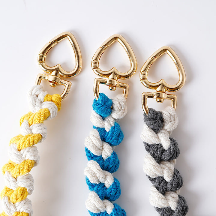 Decorative Macramé Keychain Holder Bowlift