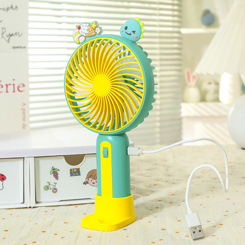 Portable Usb Hand Fan with Creative Animal Design Bowlift