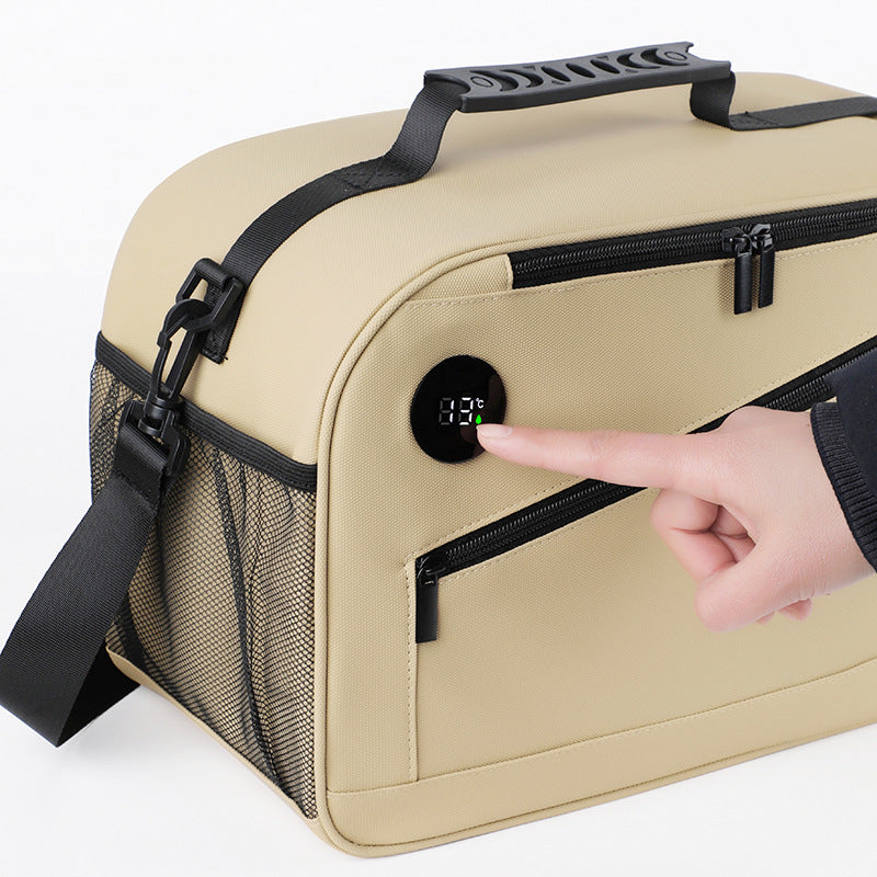 Multi-Compartment Insulated Lunch Cooler Bowlift
