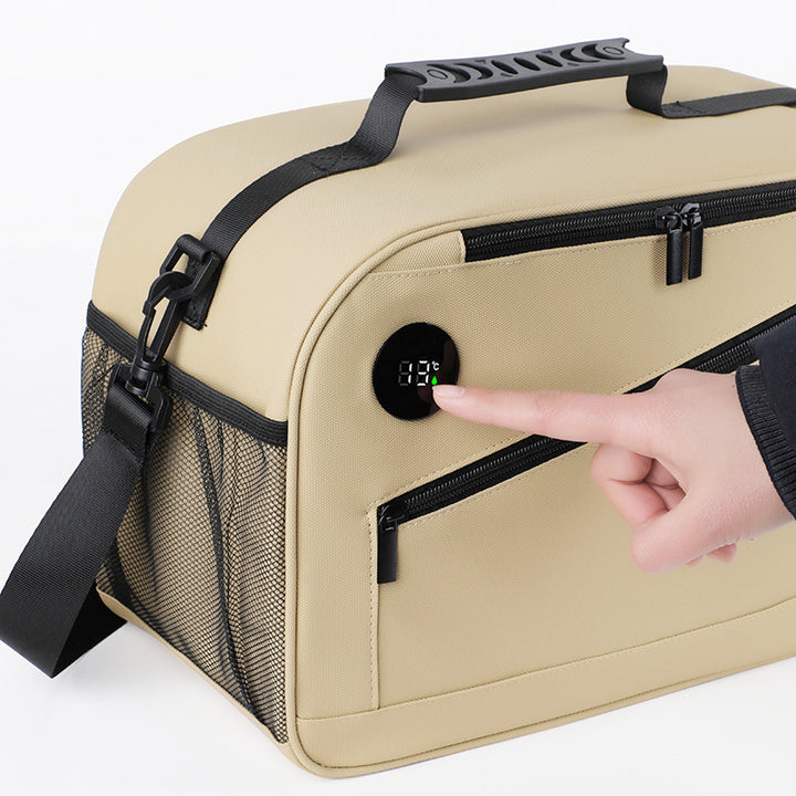 Multi-Compartment Insulated Lunch Cooler Bowlift