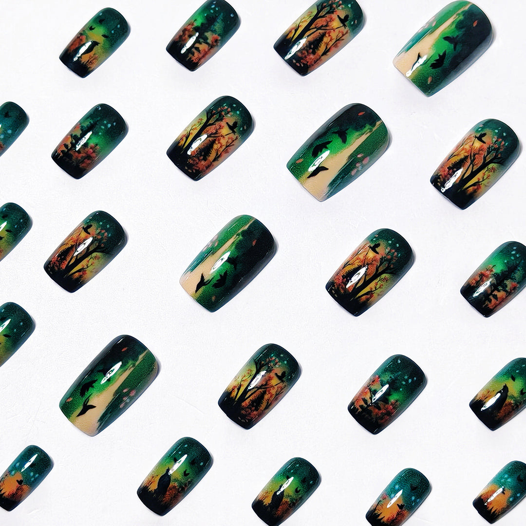 Nature-Inspired Nail Art Set Bowlift