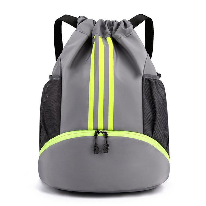 Unisex Sporty Backpack with Reflective Stripes Bowlift