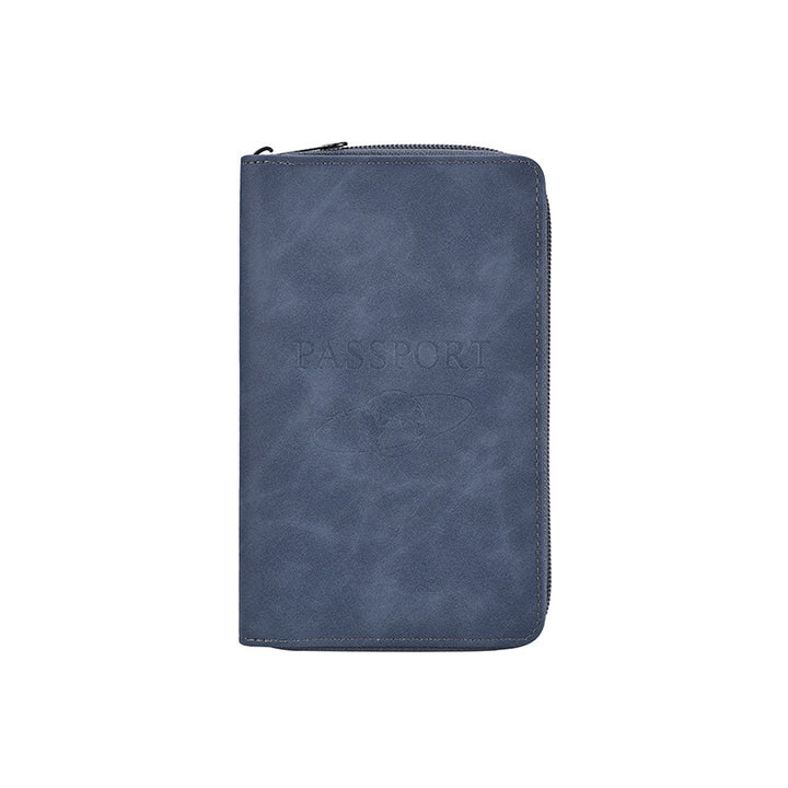Stylish Zippered Passport Holder Bowlift