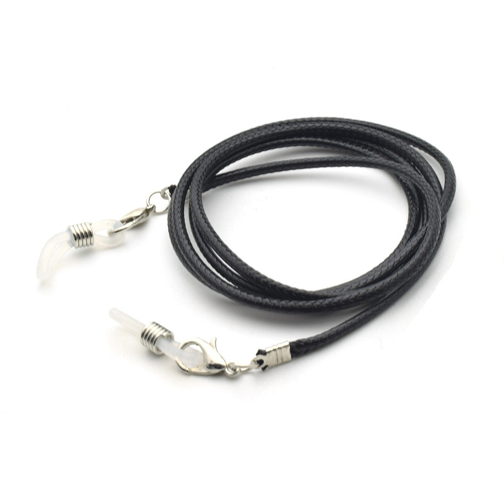 Braided Leather Eyewear Holder Bowlift
