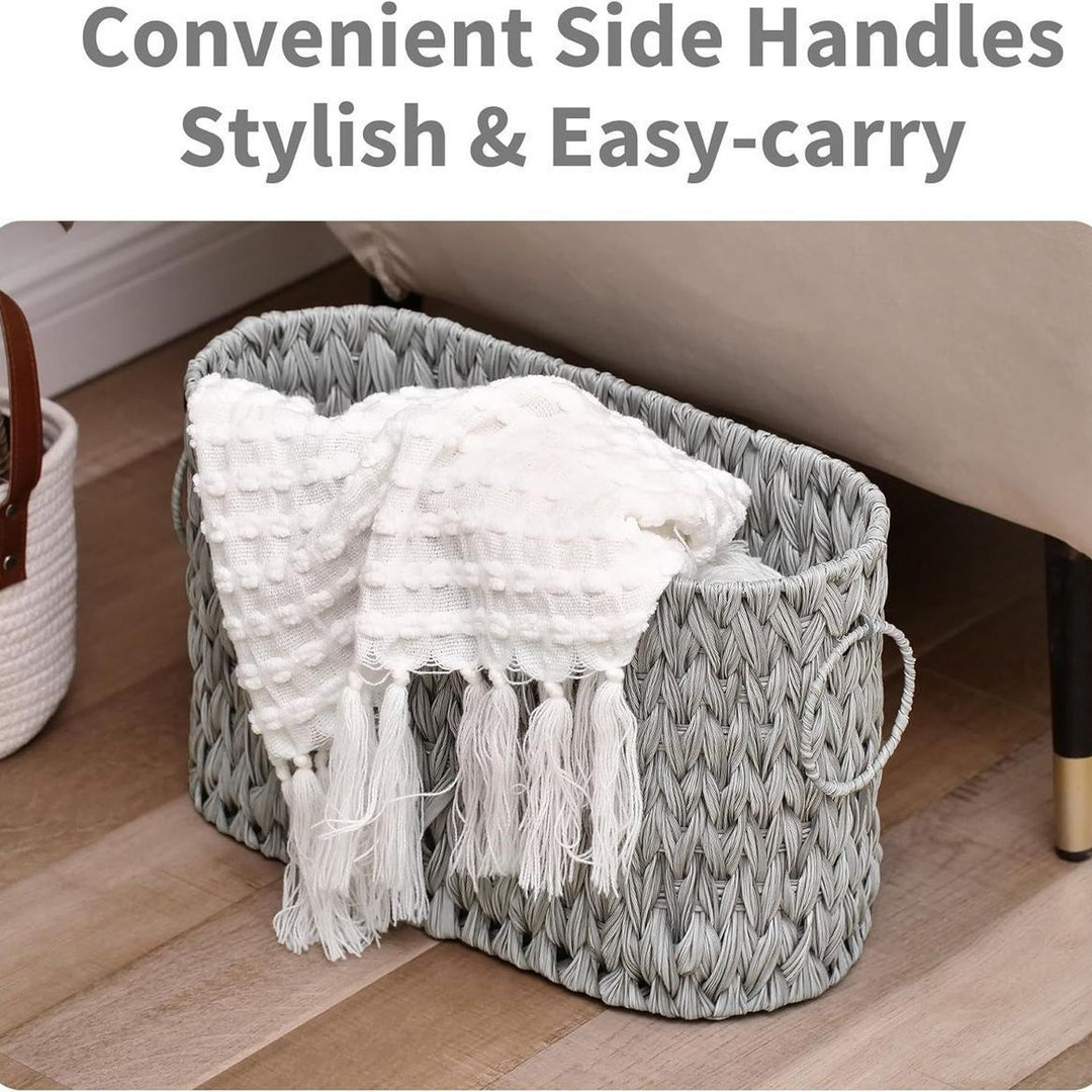 Decorative Woven Storage Bin