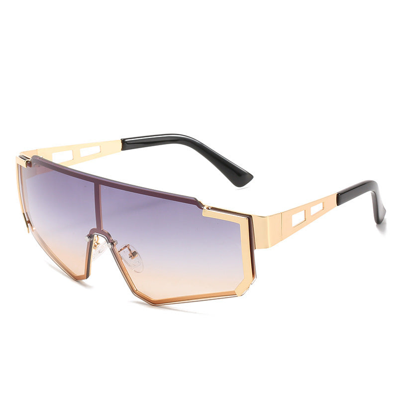Women futuristic oversized sunglasses Bowlift