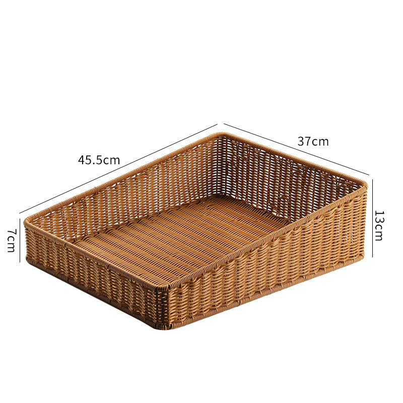 Elegant Woven Storage Tray Bowlift