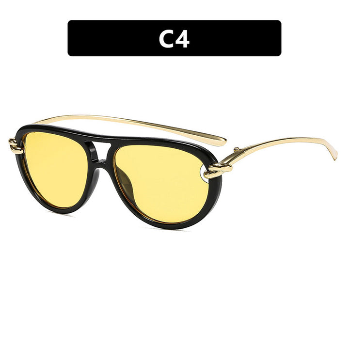 Women Retro Sunglasses with Elegant Frame and Polarized Lenses Bowlift