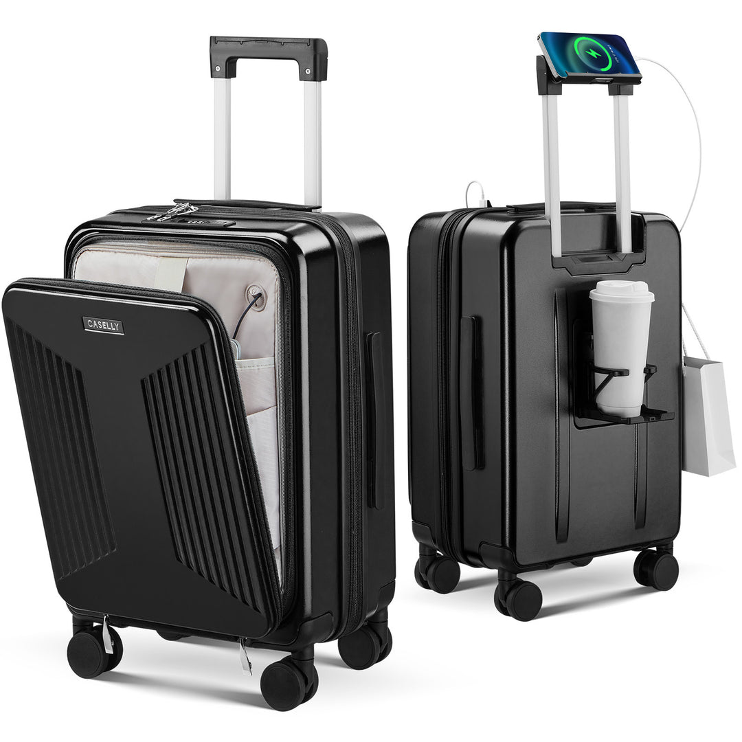 Unisex Smart Multi-Functional Carry-On Luggage Bowlift