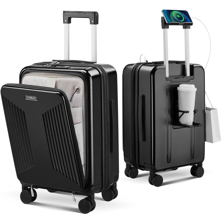 Unisex Smart Multi-Functional Carry-On Luggage Bowlift