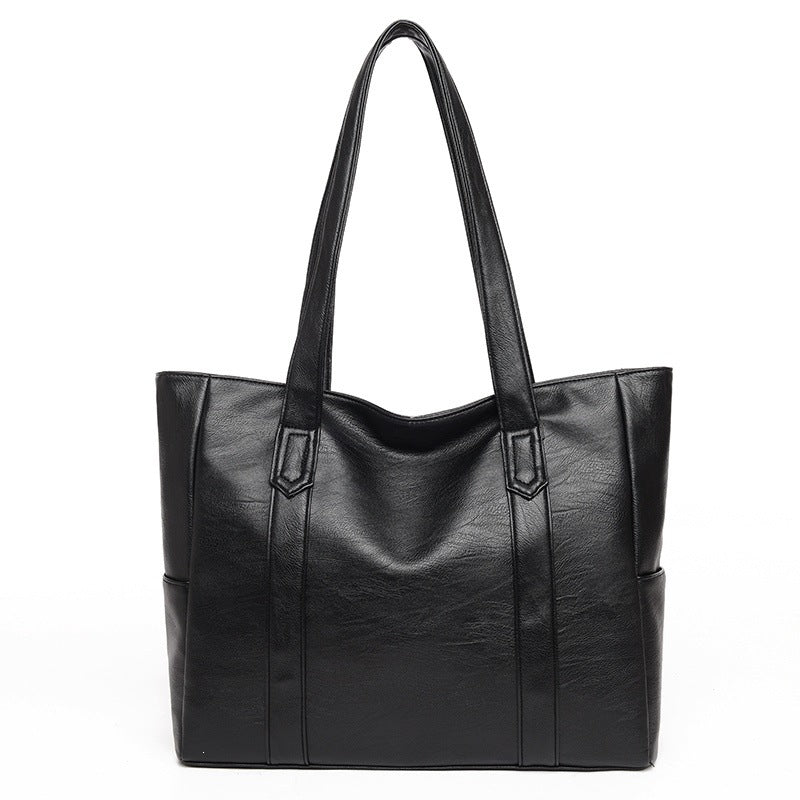 Stylish and Spacious Leather Bag Bowlift