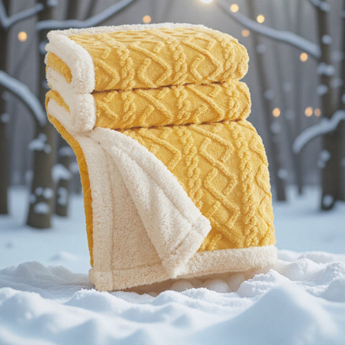 Women High-quality and creative throw blanket Bowlift